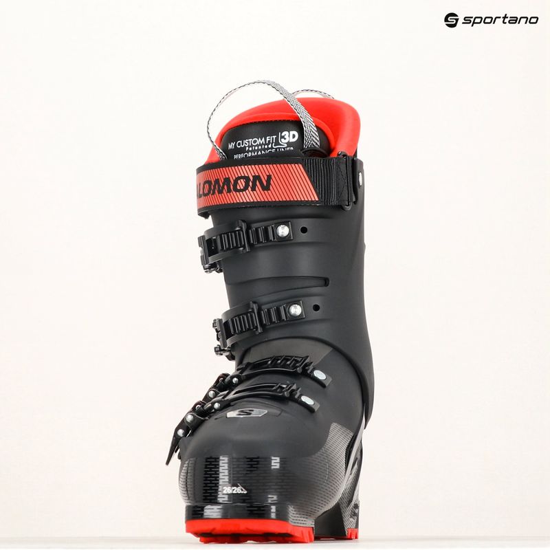 Herrenskischuhe Salomon S/Pro HV 100 GW schwarz/rot/beluga 7