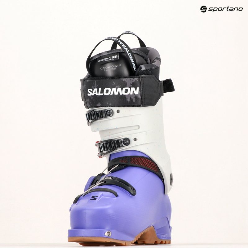 Herren-Skischuhe Salomon Shift Alpha Boa 130 ultra violett/schwarz/schwarz 12