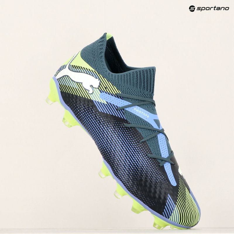 PUMA Future 7 Pro FG/AG grau himmel/puma weiß Herren Fußballschuhe 9