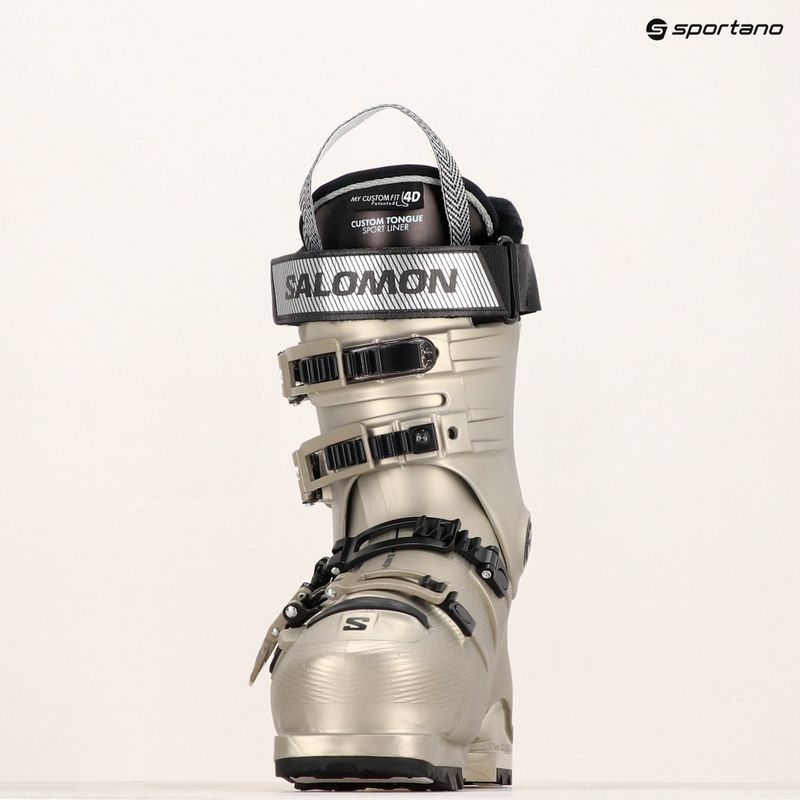 Skischuhe Damen Salomon S/Pro Alpha 100 W GW light bronze met./black/black 7