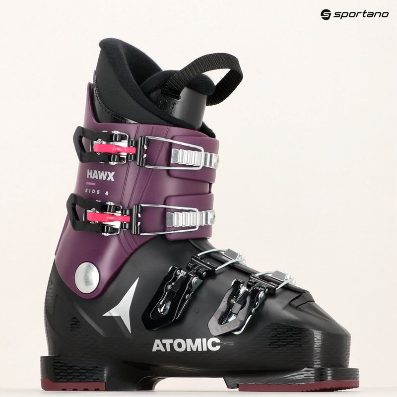 Skischuhe Kinder Atomic Hawx Kids 4 black/violet/pink 7