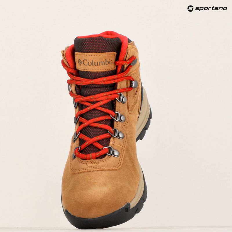 Columbia Newton Ridge Plus WP Amped elk/mountain red 289 Damen-Trekkingstiefel 12