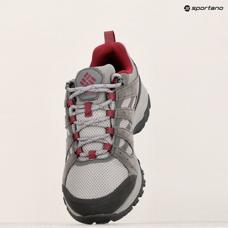 Damen-Trekkingstiefel Columbia Redmond III Wp ti titanium/ red onion 19
