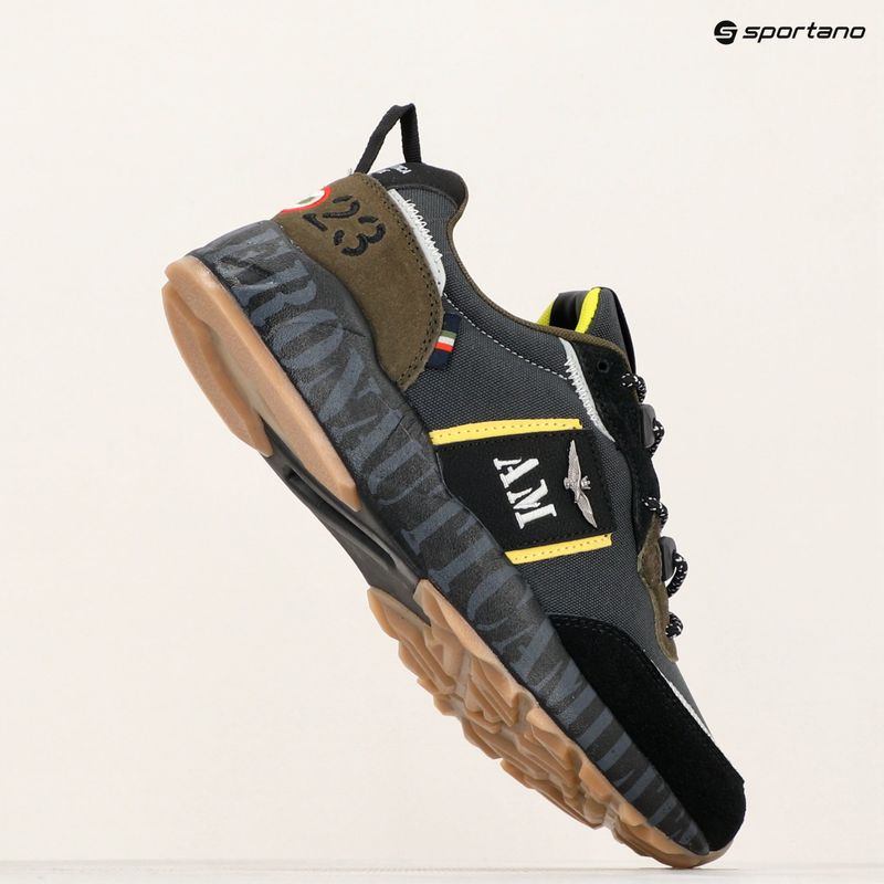 Schuhe Herren Aeronautica Militare SC293CT3381 green/black/dark grey 9