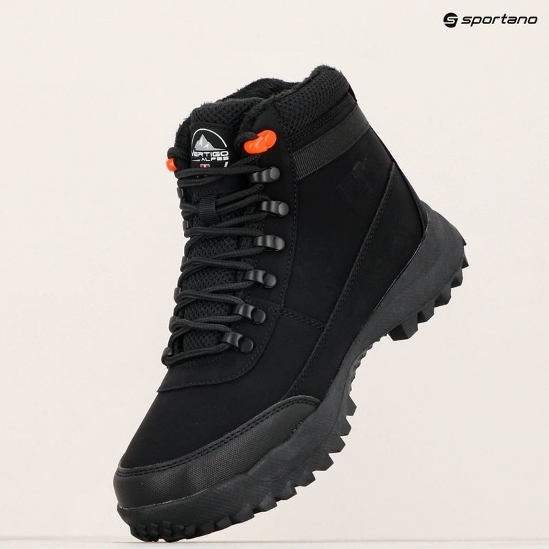 Herren-Trekkingstiefel Vertigo Alpes Everest schwarz zinnoberrot 9