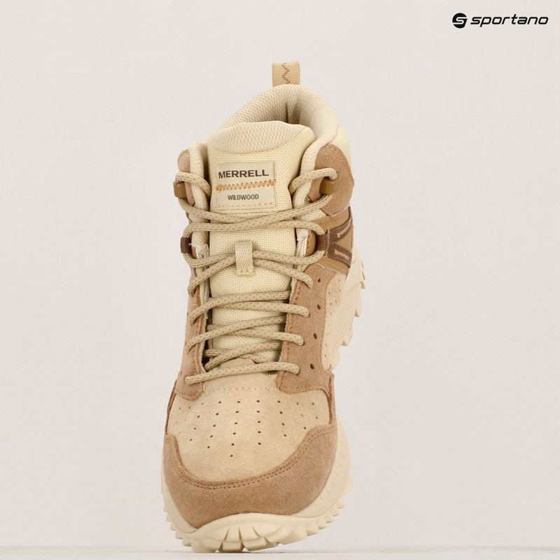 Wanderschuhe Damen Merrell Wildwood Mid Ltr Wp tan/reed 9