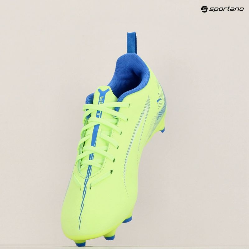 PUMA Ultra 5 Play FG/AG Jr fizzy apple/puma weiß Kinder Fußballschuhe