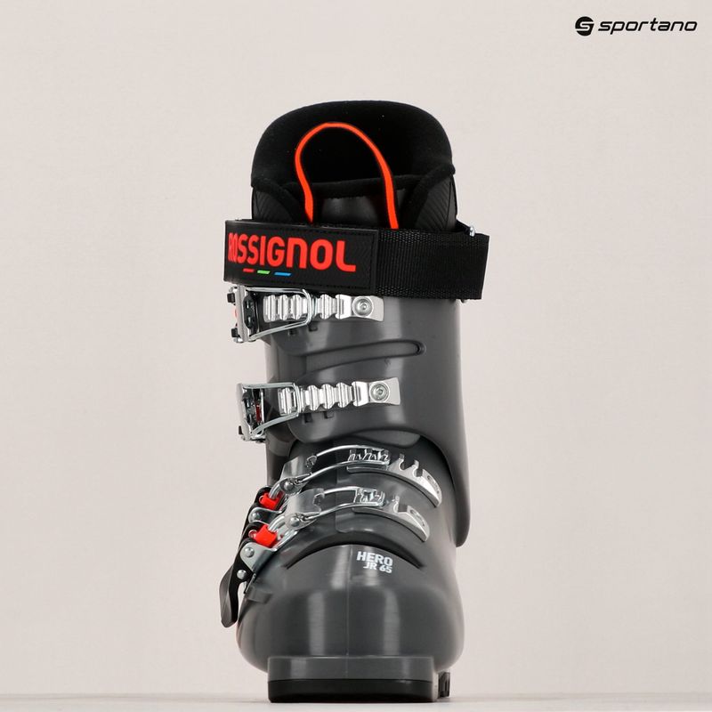 Skischuhe Kinder Rossignol Hero JR 65 meteor grey 7