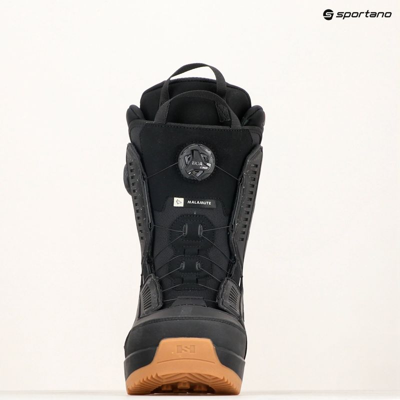 Snowboardschuhe Herren Salomon Malamute Dual Boa black 7