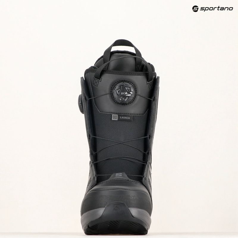 Snowboardschuhe Herren Salomon Launch Boa SJ Boa black 7