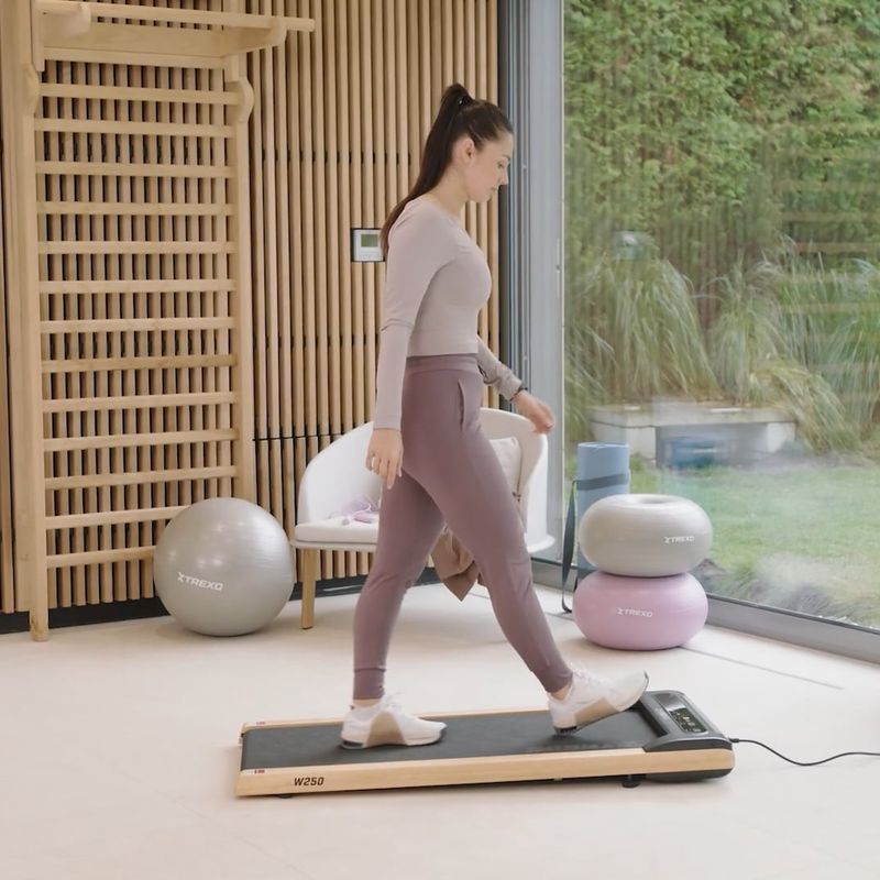 Elektrisches Laufband XTREXO TXO-W250 Schwarz/Braun 20