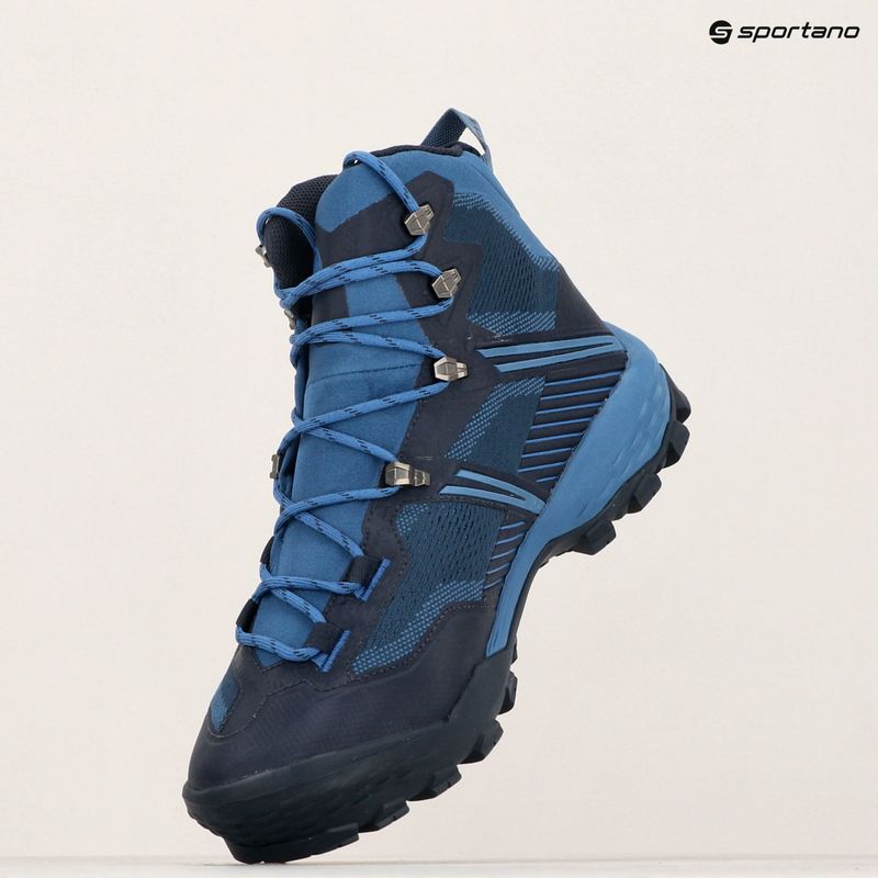 Trekking Wander Schuhe Herren Mammut Ducan II High GTX marine/ deep ice 9