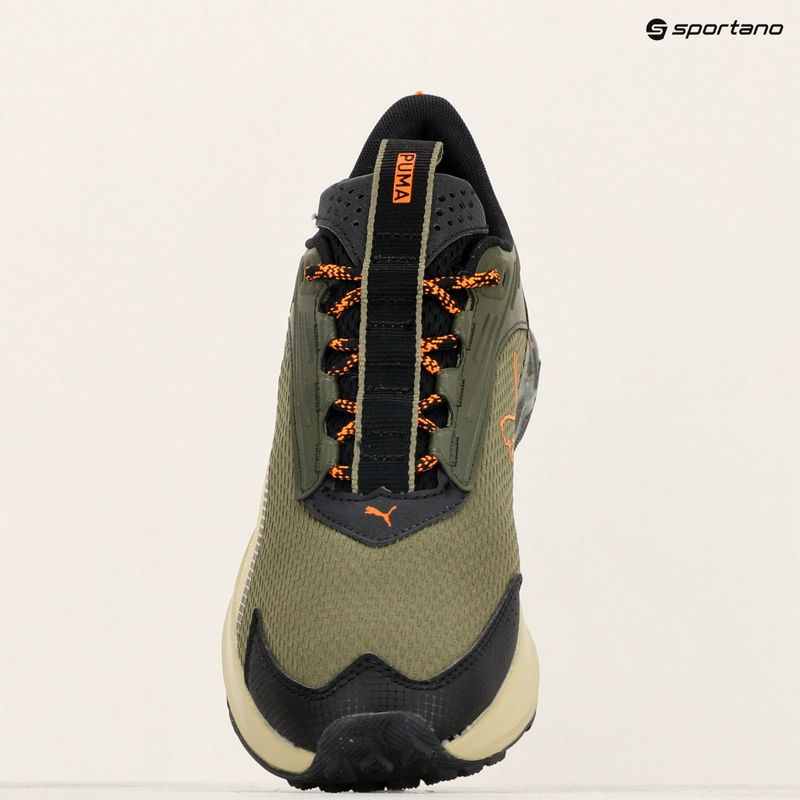 Laufschuhe Herren PUMA Extend Lite Trail landslide dark olive/puma black 9