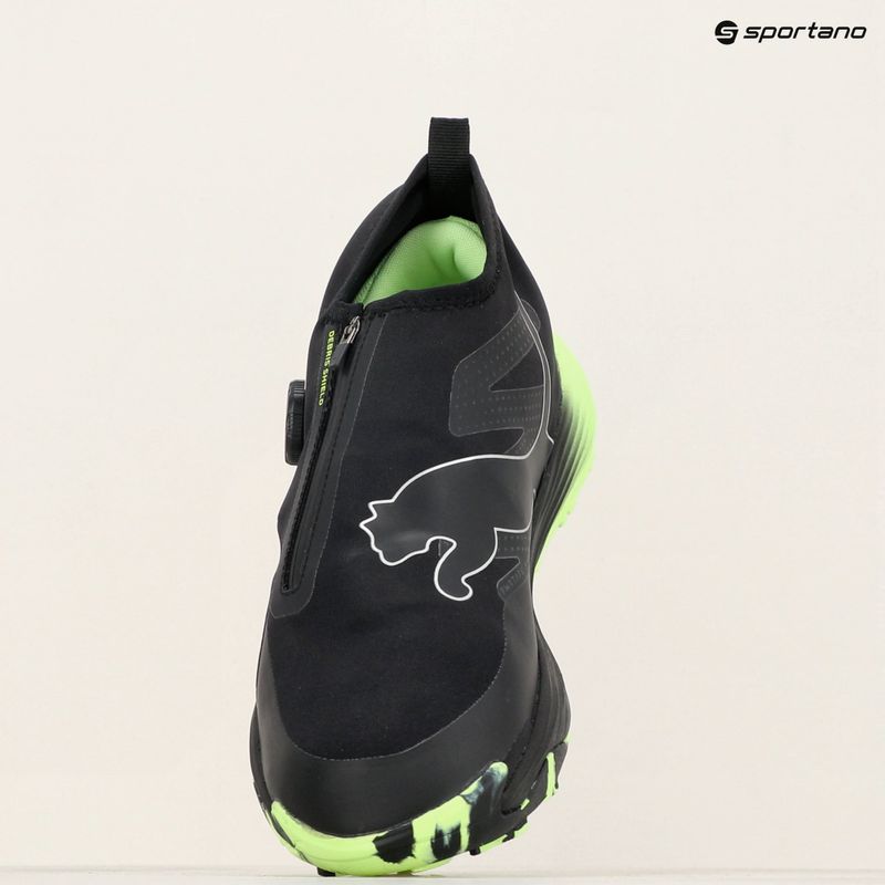 Laufschuhe Herren PUMA Voyage Nitro 3 disc black/silver/fizzy apple 9