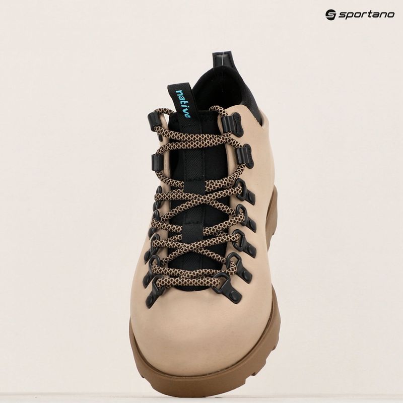 Schuhe Native NA-31106848 Fitzsimmons Citylite Bloom flax tan/flax tan/jiffy black 9
