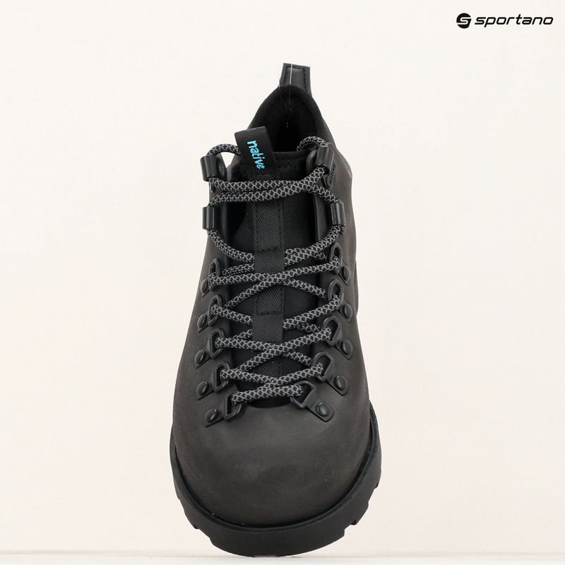 Schuhe Native NA-31106848 Fitzsimmons Citylite Bloom flax jiffy black/jiffy black/victoria blue 9