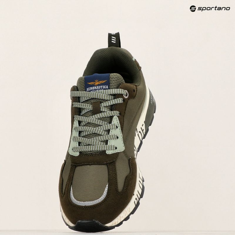 Schuhe Herren Aeronautica Militare SC276CT3380 dark green/light green 9