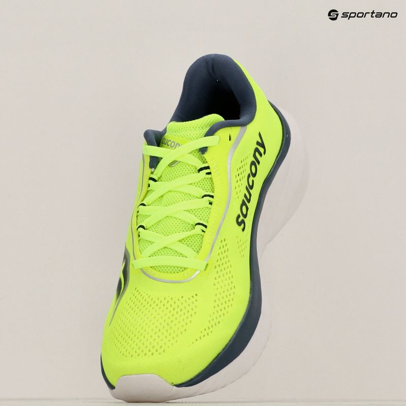 Laufschuhe Herren Saucony Kinvara 15 citron/navy 10