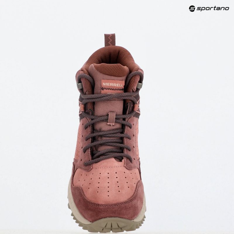 Wanderschuhe Damen Merrell Wildwood Mid Ltr Wp marron/burlwood 11