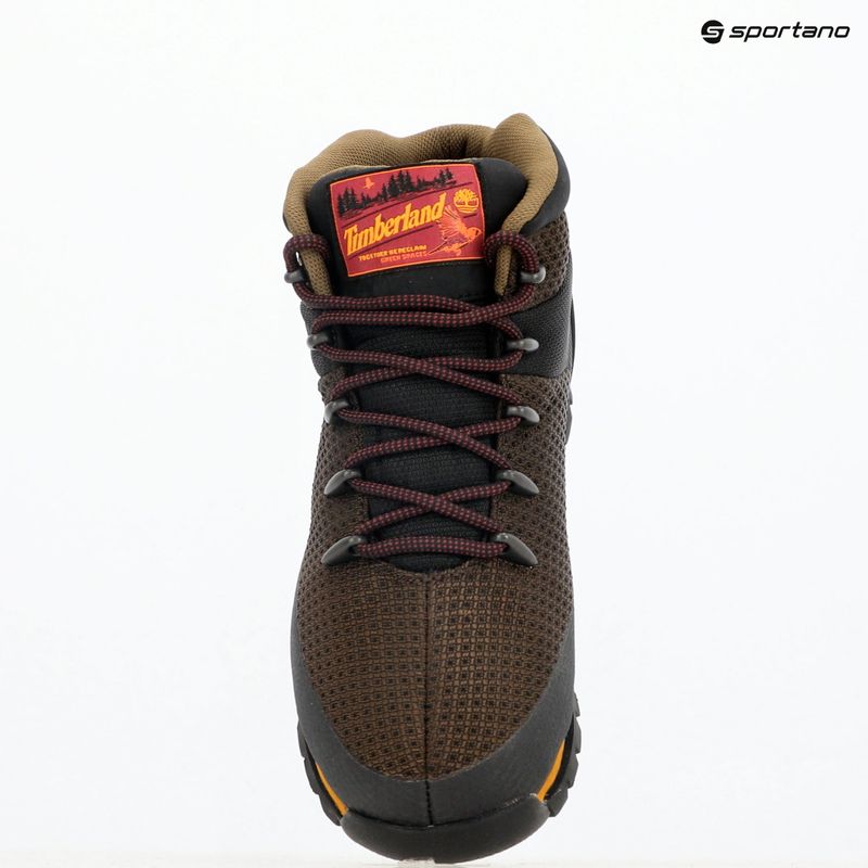 Schuhe Herren Timberland Euro Sprint Mid medium brown mesh 9