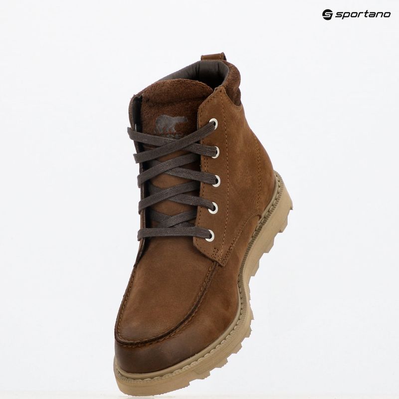 Herrenstiefel Sorel Madson II Moc Toe WP tabak 16