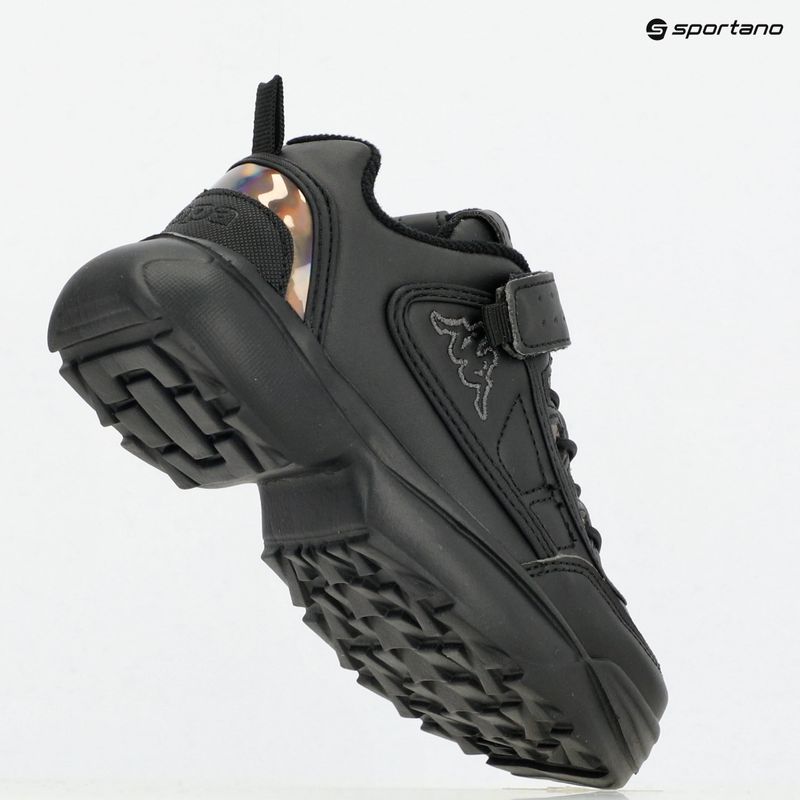 Kappa Rave GC Kinderschuhe schwarz