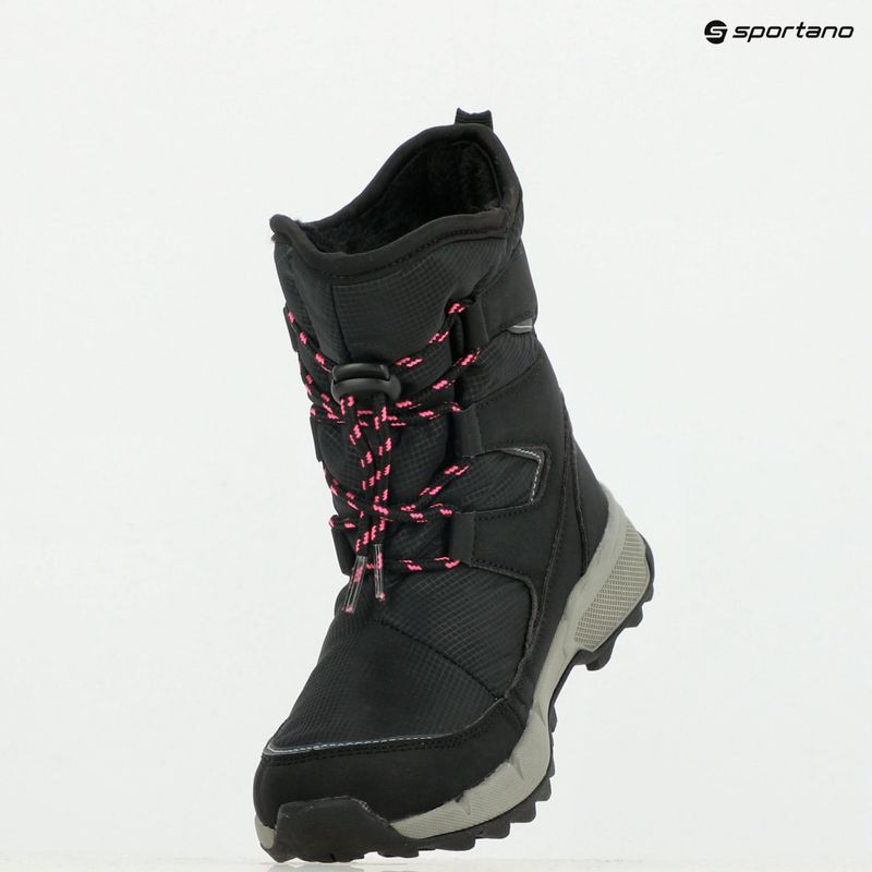 Kappa Youma Tex schwarz/rosa Kinderschneestiefel
