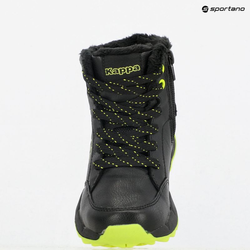 Kinderschuhe Kappa Grane black/lime 9