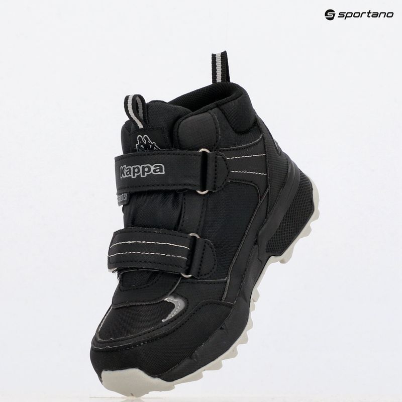 Kinderschuhe Kappa Aiko Tex black/silver 11
