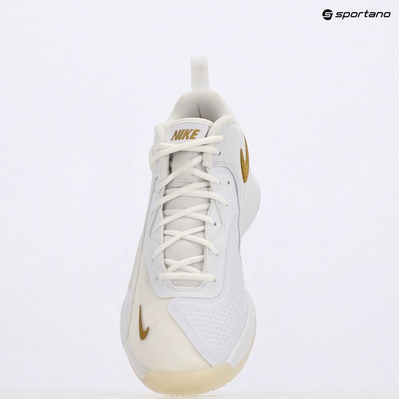 Nike React Hyperset 2 Schuhe weiß/weiß/metallic gold 9