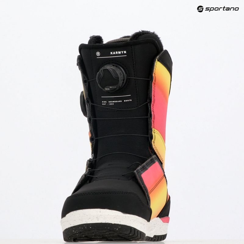 Snowboardschuhe Damen RIDE Karmyn Zonal sunset 8