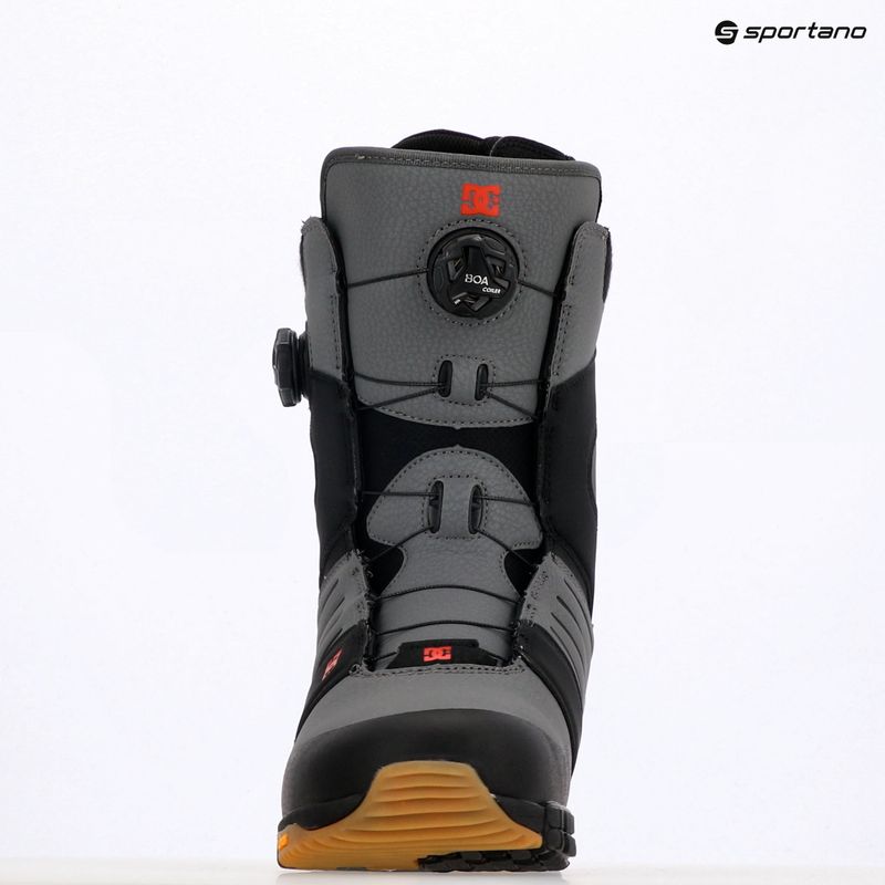 Snowboardschuhe Herren DC Judge black/grey/red 9