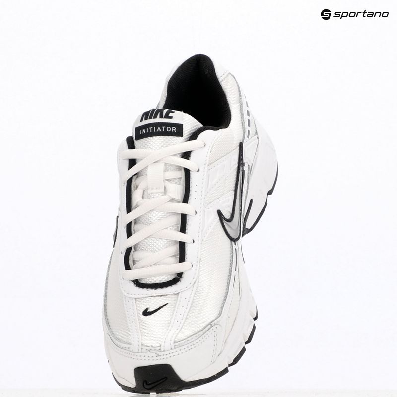 Schuhe Damen Nike Initiator white/white/black/metallic silver 9