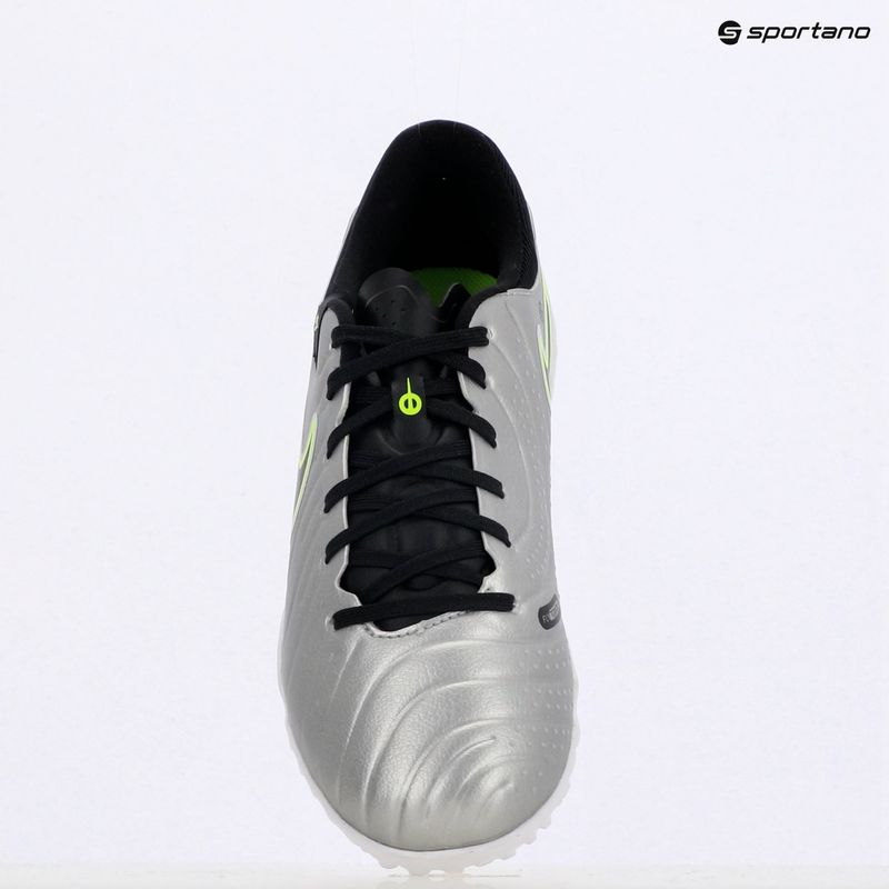 Fußballschuhe Herren Nike Tiempo Legend 10 Academy TF metallic silver/volt/black 9