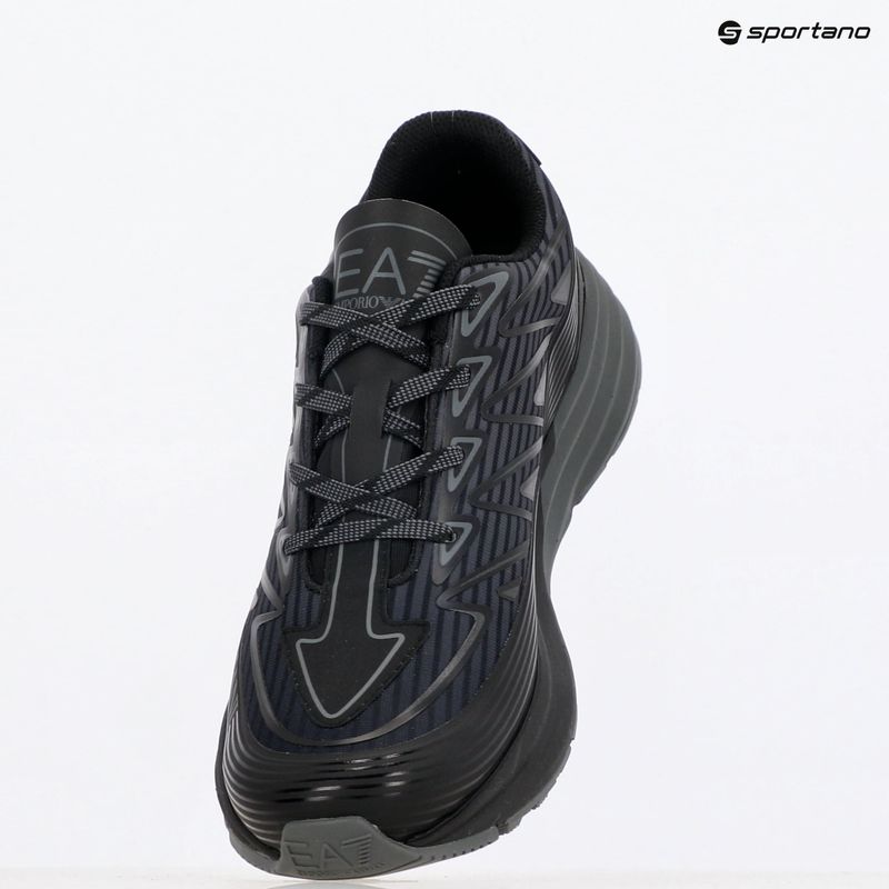 EA7 Emporio Armani Crusher Entfernung Trail dreifach schwarz Schuhe 9