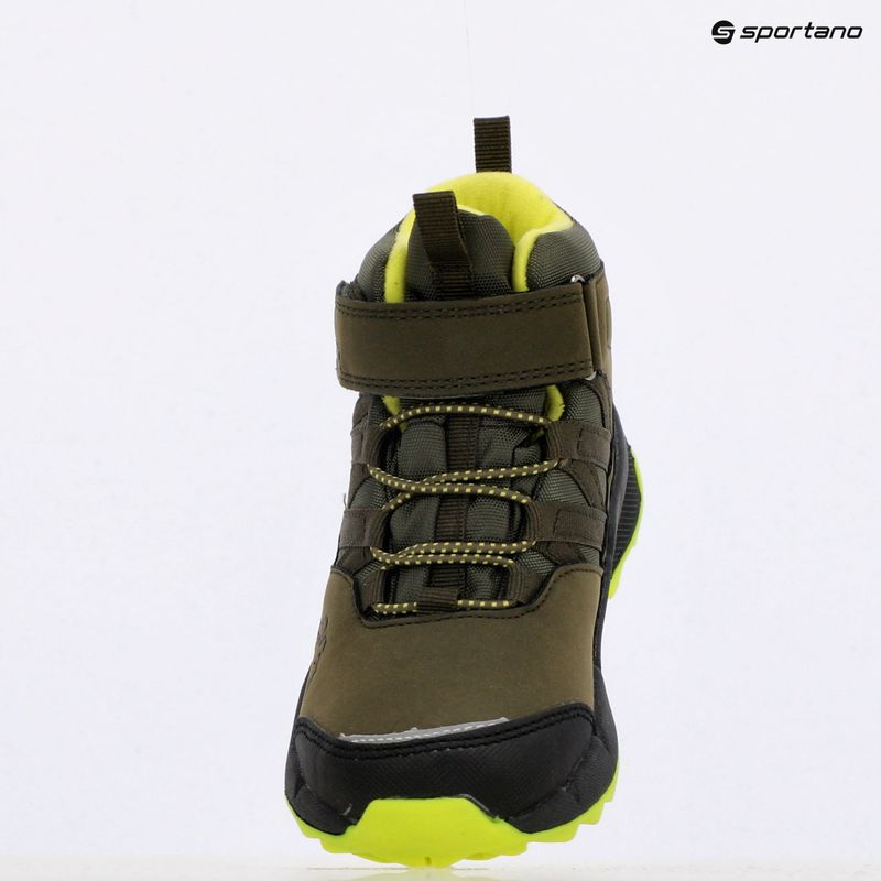 Kinderschuhe Kappa Thabo Tex army/lime 11