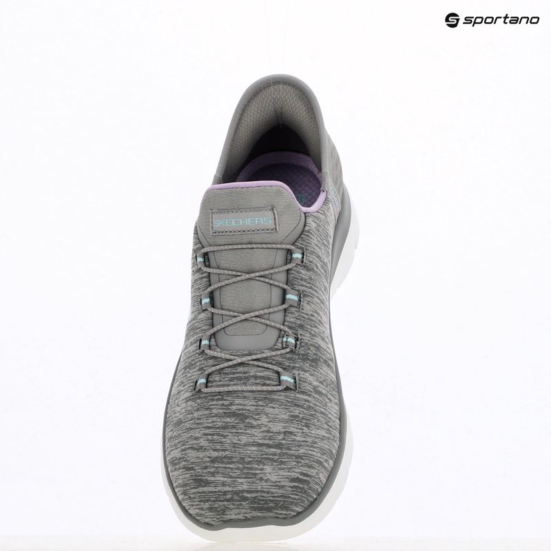 Schuhe Damen SKECHERS Summits Dazzling Haze gray/mint 9