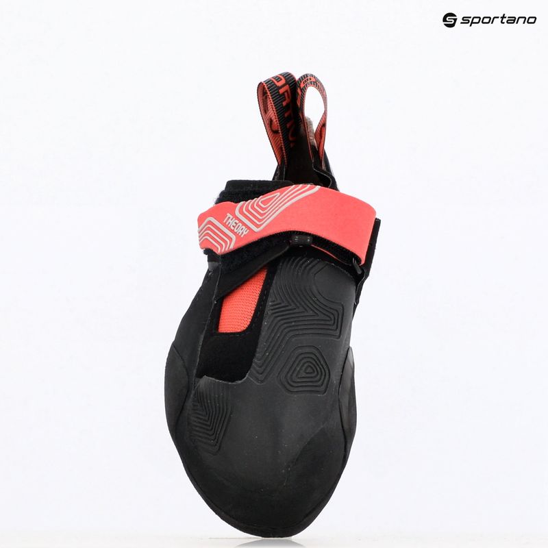 La Sportiva Theory Damen Kletterschuh Hibiskus/Schwarz 13