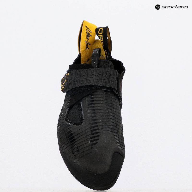 Kletterschuhe La Sportiva Ondra Comp black/ yellow 17