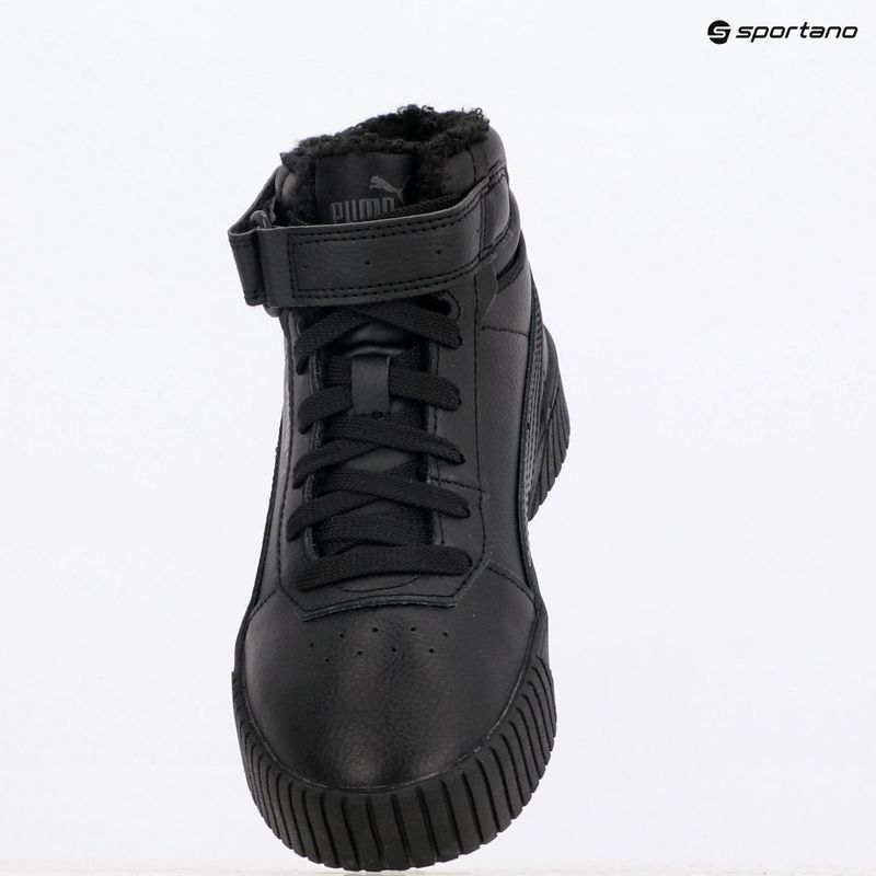 Kinderschuhe PUMA Carina 2.0 Mid Winter Jr puma black/puma black/dark shadow 15