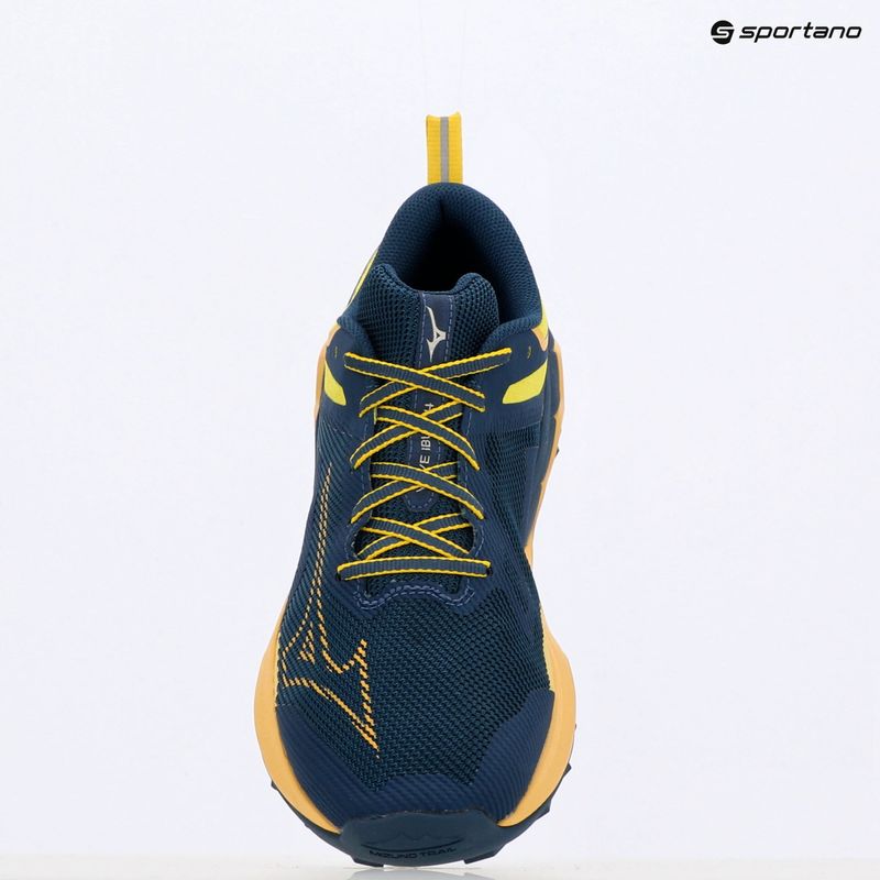 Laufschuhe Herren Mizuno Wave Ibuki 4 blue wing teal/flax/quince 12