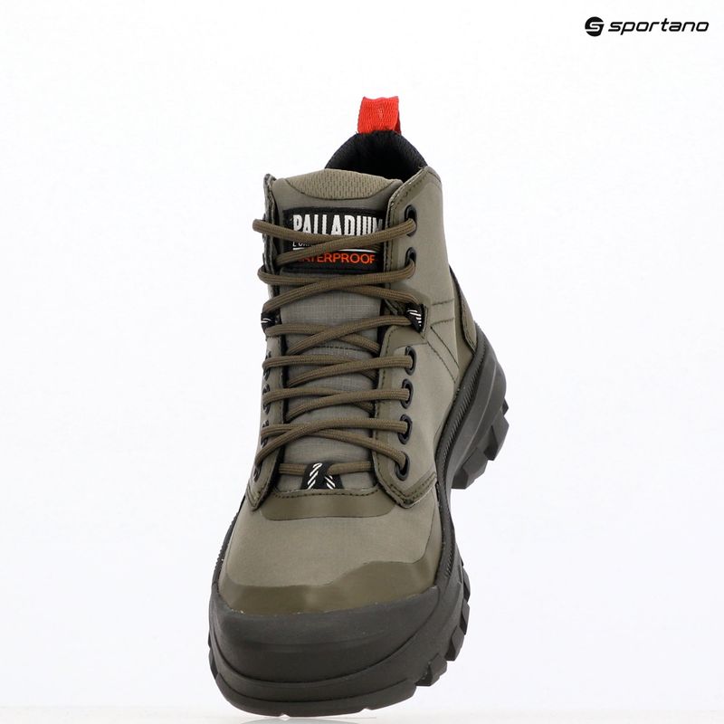 Schuhe Palladium Pallarider Mid Wp+ olive night 15