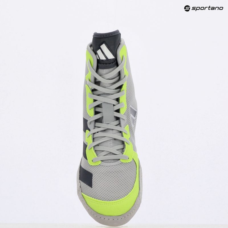 Boxschuhe Herren adidas Adizero team light grey/ team onix/ team sollar yellow 2 9