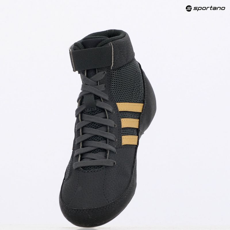 Ringerschuhe Kinder adidas Havoc greay six/ matte gold/ core black 9