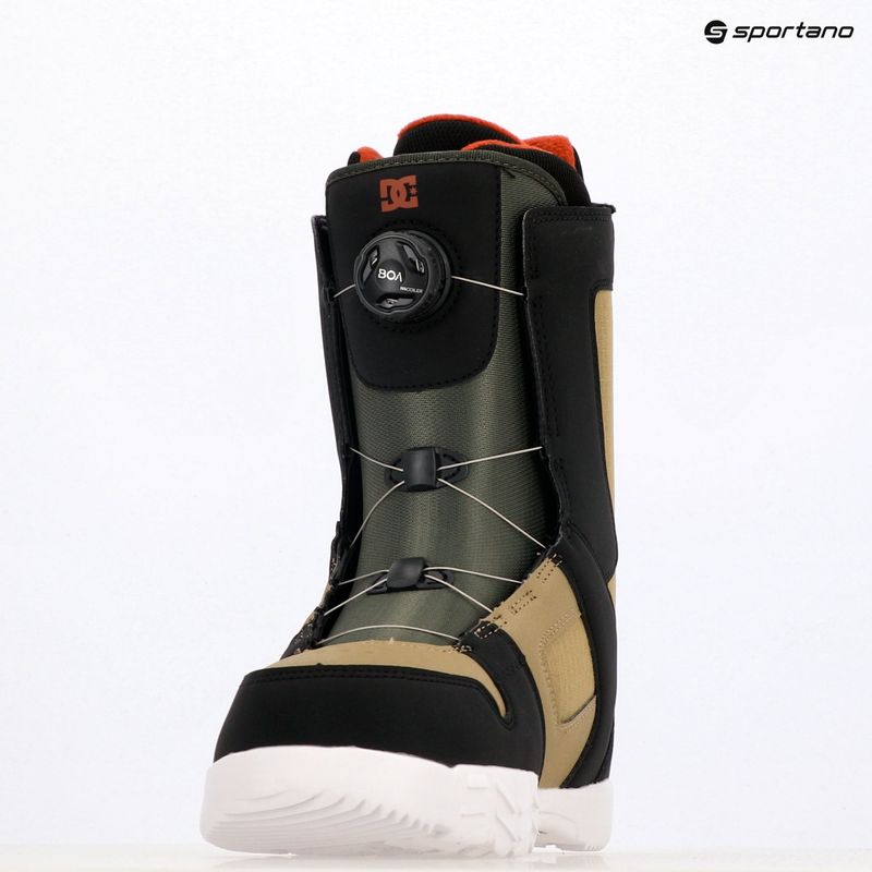 Snowboardschuhe Herren DC Phase Boa brown/black/white 14