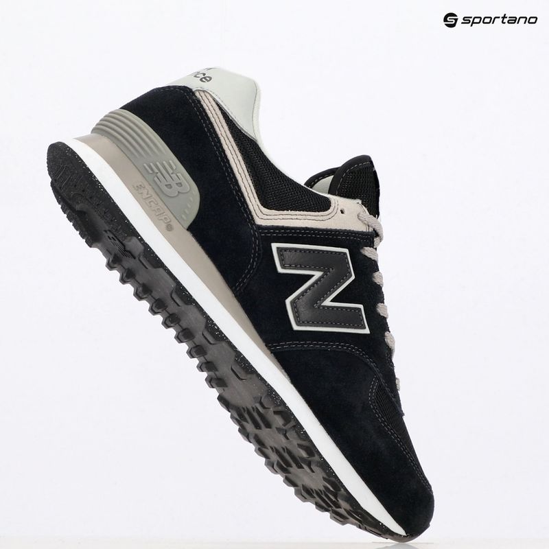Herrenschuhe New Balance Classic 574's V3 Wide black/ grey 9