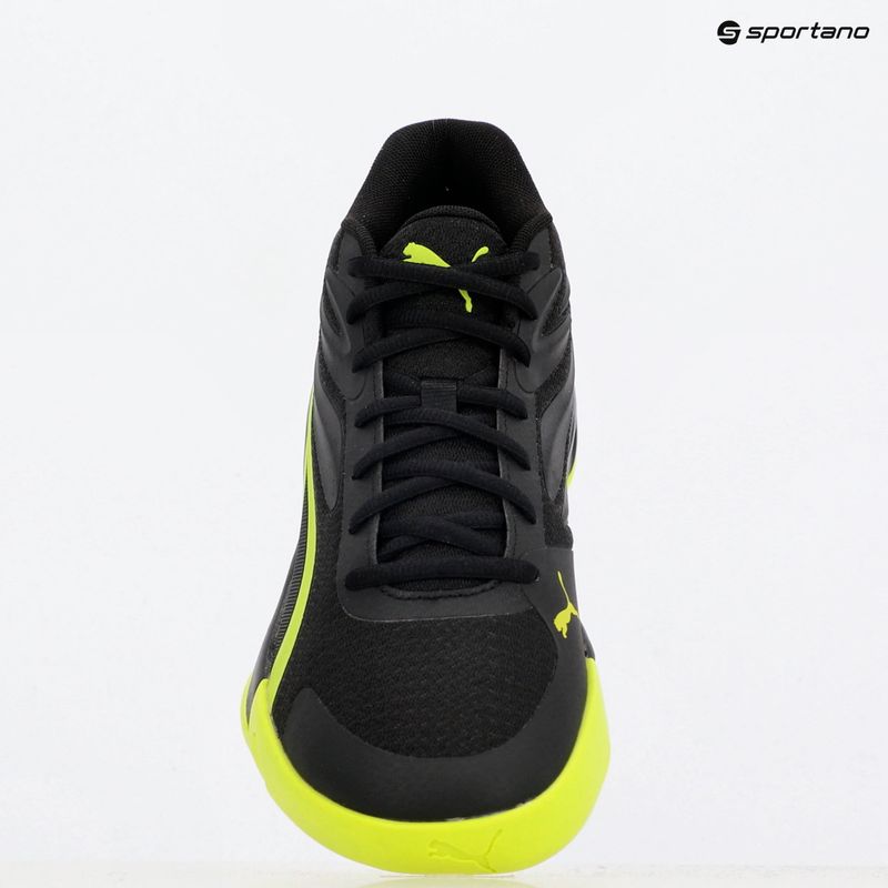 Basketballschuhe Herren PUMA Court Pro puma black/electric lime 10