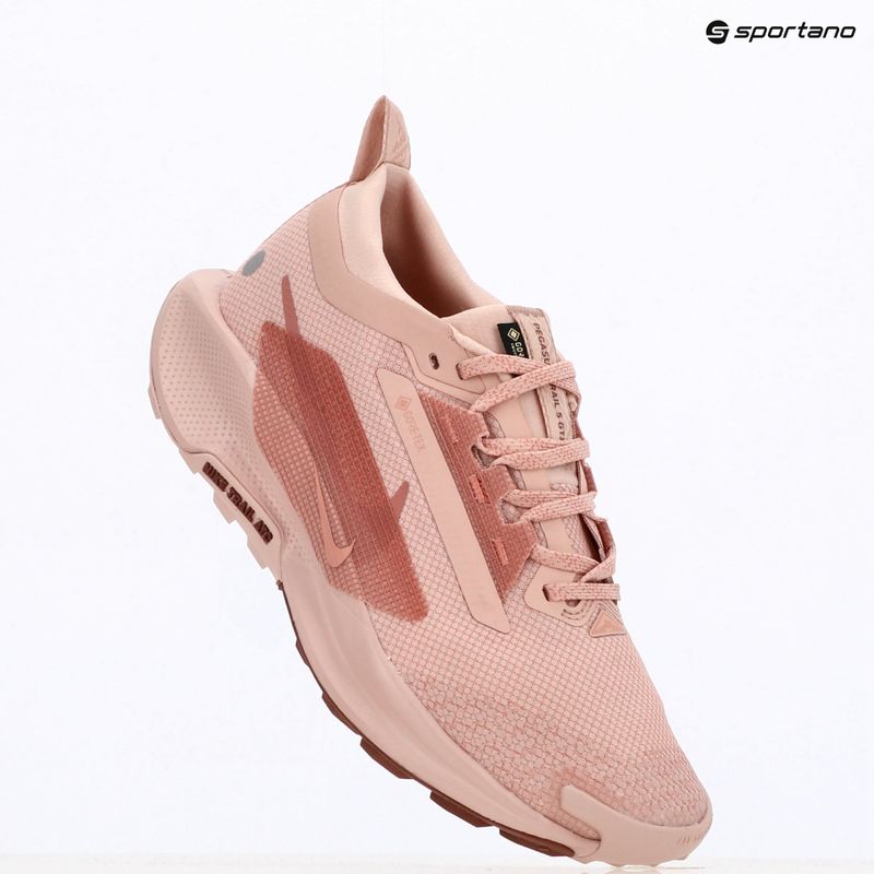 Nike Pegasus Trail 5 GTX Damen Laufschuhe pink oxford/ rot stardust/ rot sepia 9