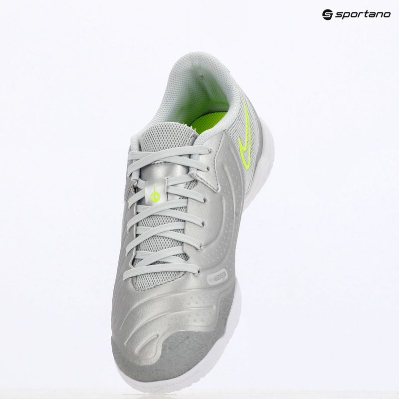 Fußballschuhe Herren Nike Tiempo Legend 10 Academy IC metallic silver/white/volt 9