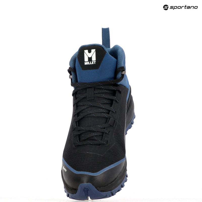 Trekking Wander Schuhe Herren Millet Wanaka Mid GTX black/ dark denim 9